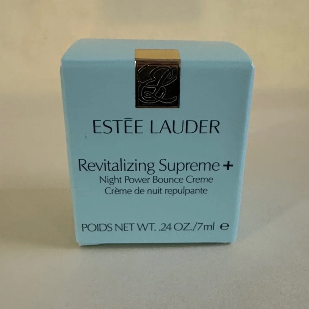 ESTEE LAUDER Revitalizing Supreme+ Night Power Bounce Cream Travel Size 0.24oz - Picture 2 of 14